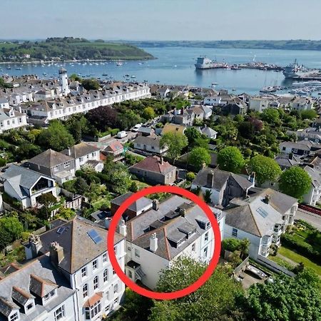 Pendennis - Bright Victorian Flat, Sea Views & Close To Beach Falmouth Exteriör bild