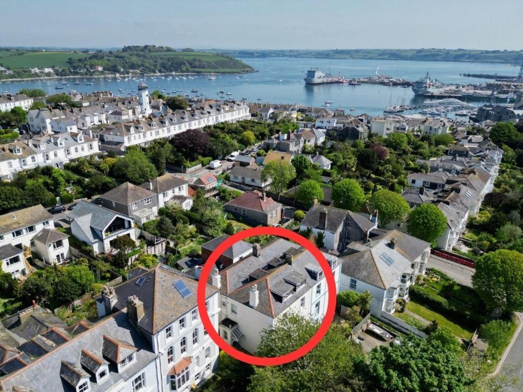 Pendennis - Bright Victorian Flat, Sea Views & Close To Beach Falmouth Exteriör bild